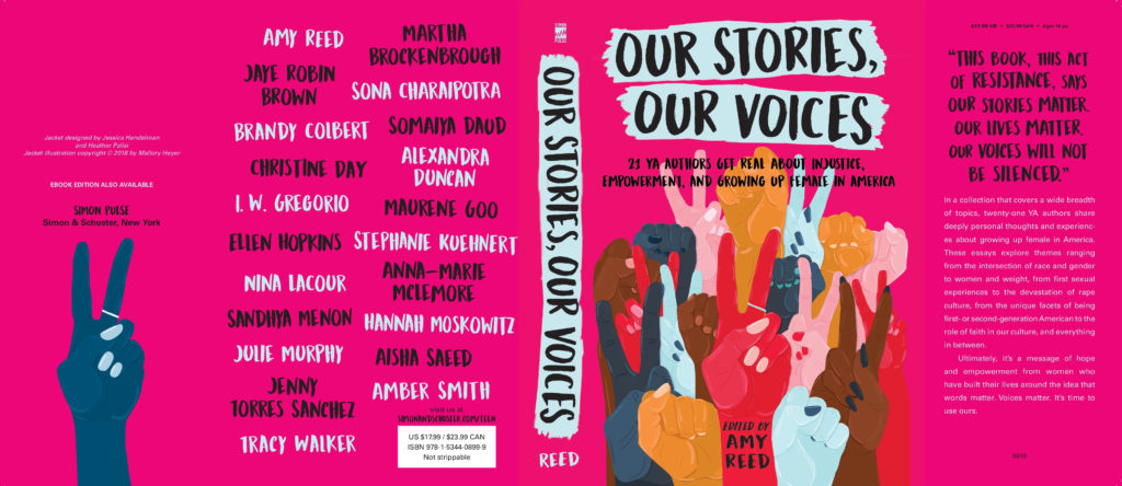 Our Stories, Our Voices by author Amy Reed
