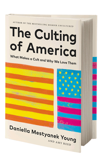The Culting of America by authors Daniella Mestyanek Young and Amy Reed The Culting of America by authors Daniella Mestyanek Young and Amy Reed